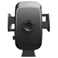 Joyroom JR-ZS259 mechanical car holder universal for phone on cockpit / window - black