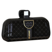 Dudao Powerbank Dudao K20SC 5000mAh mini 2x USB-C - black