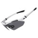 Rockbros 10142 photochromic UV400 cycling glasses - white