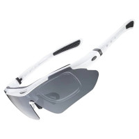 Rockbros 10142 photochromic UV400 cycling glasses - white