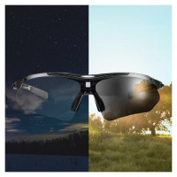 Rockbros 10143 photochromic UV400 cycling glasses - black