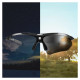 Rockbros 10143 photochromic UV400 cycling glasses - black