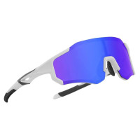 Rockbros 10183 polarizing cycling glasses - blue
