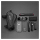 Rockbros B68-1 armored bicycle bag with phone pocket 1.7l - black