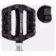 Rockbros 2017-12CBK Nylon Bicycle Pedal Set - Black