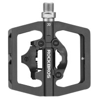 Rockbros PD15-BK Aluminum Alloy Bicycle Pedal Set - Black