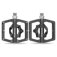 Rockbros PD15-BK Aluminum Alloy Bicycle Pedal Set - Black