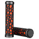 Rockbros 2017-14AOR bicycle grips - black and orange