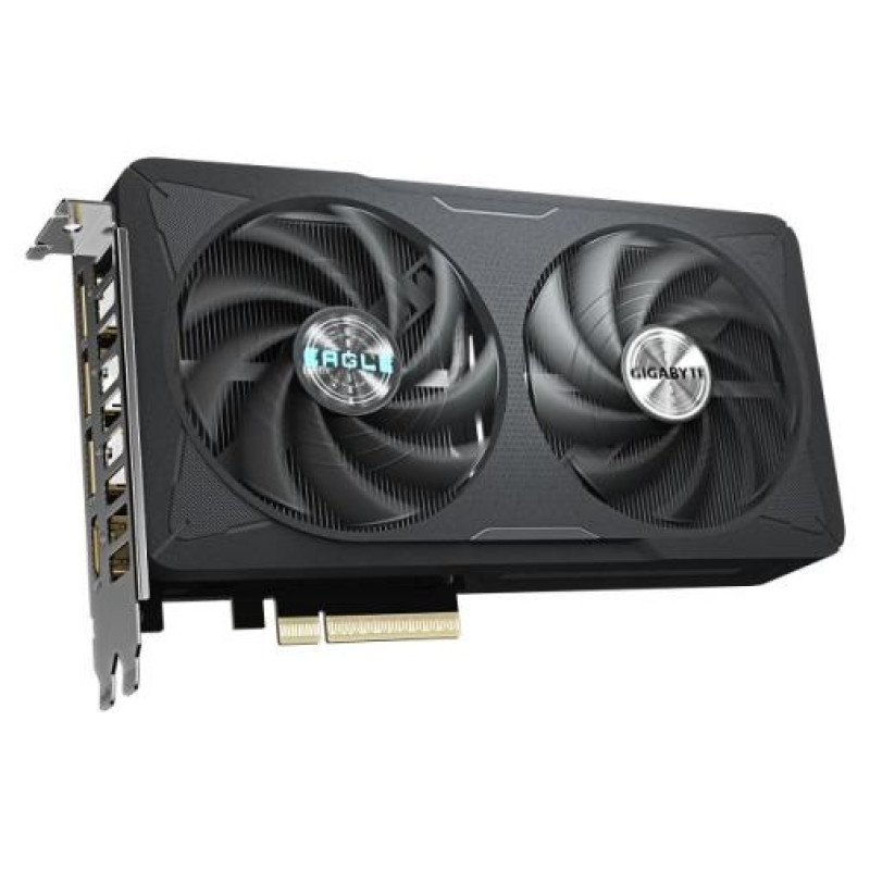 Gigabyte Graphics Card|GIGABYTE|NVIDIA GeForce RTX 5060|8 GB|GDDR7|128 bit|PCIE 5.0 16x|GPU 2550 MHz|Dual Slot Fansink|1xHDMI|3xDisplayPort|GV-N5060EAGLEOC-8GD