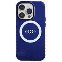 Audi IML Big Logo MagSafe case for iPhone 14 Pro - blue