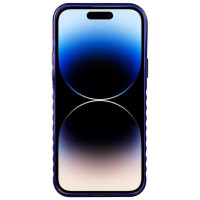 Audi IML Big Logo MagSafe case for iPhone 14 Pro - blue