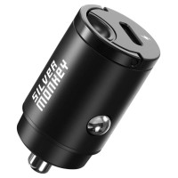 Silver Monkey PD-CPCT30-SM 30W 1x USB-C PD car charger - black