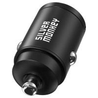 Silver Monkey PD-CPCT30-SM 30W 1x USB-C PD car charger - black