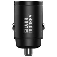 Silver Monkey PD-CPCT30-SM 30W 1x USB-C PD car charger - black