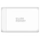Silver Monkey SMA152 130W GaN charger 3xUSB-C PD USB-A QC 3.0 with detachable power cable - white
