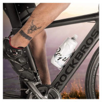 Rockbros 2017-11AS Aluminum Bike Bottle Holder - White