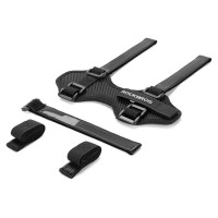 Rockbros 50210064001 bicycle strap with Velcro for Bluetooth speaker or water bottle - black