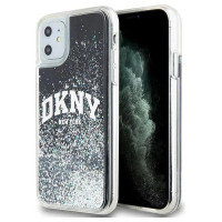 Dkny Liquid Glitter Big Logo case for iPhone 11 / Xr - black