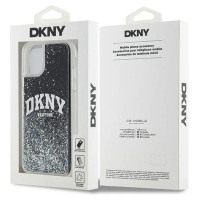 Dkny Liquid Glitter Big Logo case for iPhone 11 / Xr - black