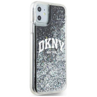 Dkny Liquid Glitter Big Logo case for iPhone 11 / Xr - black