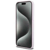 Dkny Etui DKNY Liquid Silicone Small Metal Logo MagSafe na iPhone 14 Pro Max - różowe