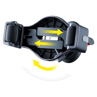 3Mk Protection 3mk Memo Hug car phone holder for air vent - black