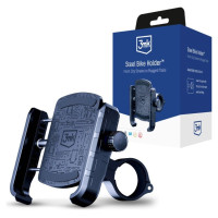 3Mk Protection 3mk Steel Bike Holder Bicycle Phone Holder - Black