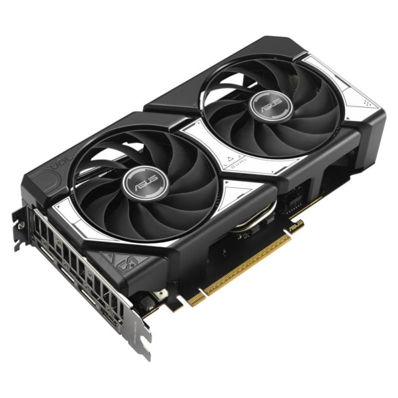 Asus Graphics Card|ASUS|NVIDIA GeForce RTX 5060|8 GB|GDDR7|128 bit|PCIE 5.0 16x|Dual Slot Fansink|1xHDMI|3xDisplayPort|DUAL-RTX5060-O8G
