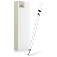 Tech-Protect Charm Stylus - White/Silver