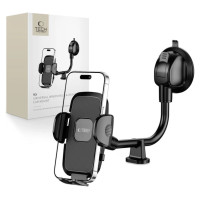 Tech-Protect V3 Long Arm Car Phone Holder for Windshield/Cockpit - Black