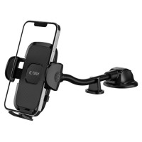 Tech-Protect V3 Long Arm Car Phone Holder for Windshield/Cockpit - Black