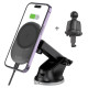 Tech-Protect MM15W-V1 Car Phone Holder with MagSafe 15W Wireless Charger for Cockpit/Air Vent - Black