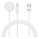 Tech-Protect UltraBoost 2in1 Magnetic Charger with USB-C / Lightning Cables for Apple Watch 1.5m - White