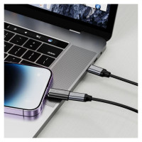 Tech-Protect UltraBoost Lightning (Male) / USB-C (Female) Adapter - Black
