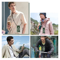 Tech-Protect FlexAir Chain Case with MagSafe for iPhone 15 Pro - Black/Beige