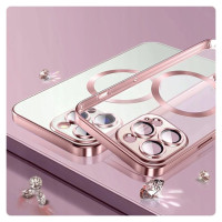 Tech-Protect MagShine Line MagSafe case for iPhone 15 - gold