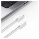 Tech-Protect UltraBoost Classic USB-C / USB-C PD cable 60W 3A 1m - white