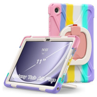 Tech-Protect X-Armor Case for Samsung Galaxy Tab A9+ 11" X210 / X215 / X216 - Pink-Blue