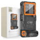 Tech-Protect Waterproof Case IPX8 for 4.7-6.7" Smartphones - Black and Orange