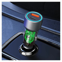 Dudao R4T 25W USB-A / USB-C Car Charger - Gray