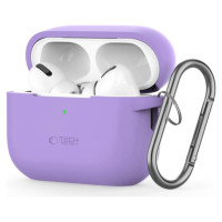 Tech-Protect Silicone Hook Case for Apple AirPods Pro 1 / 2 - Purple