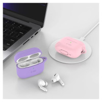 Tech-Protect Silicone Hook Case for Apple AirPods Pro 1 / 2 - Purple