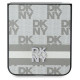 Dkny Checkered Pattern Printed Stripes Case for Samsung Galaxy Z Flip 6 - Beige