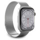 Puro Milanese Stainless Steel Apple Watch Band 38/40/41mm - Silver