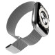 Puro Milanese Stainless Steel Apple Watch Band 38/40/41mm - Silver