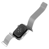 Puro Milanese Stainless Steel Apple Watch Band 38/40/41mm - Silver