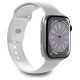 Puro Icon Silicone Strap for Apple Watch 38 / 40 / 41 mm - White (2 pcs.)