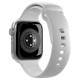 Puro Icon Silicone Strap for Apple Watch 38 / 40 / 41 mm - White (2 pcs.)
