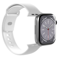 Puro Icon Silicone Strap for Apple Watch 38 / 40 / 41 mm - White (2 pcs.)