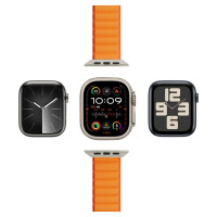 Puro Extreme Nylon Strap for Apple Watch 42 / 44 / 45 / 49 mm - Orange